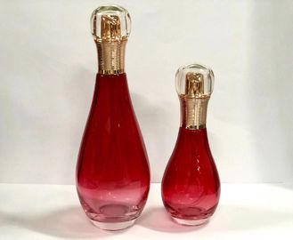 Komvormige van de Pompflessen van Glas Kosmetische Flessen OEM van de Lotionflessen