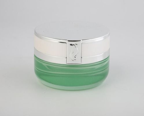 Betrouwbaar van de het Glasroom van Luxe Kosmetisch Containers de Kruikenschoonheidsmiddel die Aangepast Ontwerp verpakken