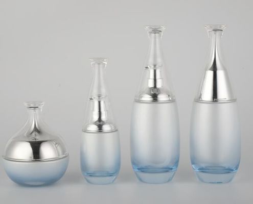 Aantrekkelijke de Fles van de Glas Kosmetische Pomp/100ml-Pompflessen/Schoonheidsmiddel die Diverse Kleur verpakken
