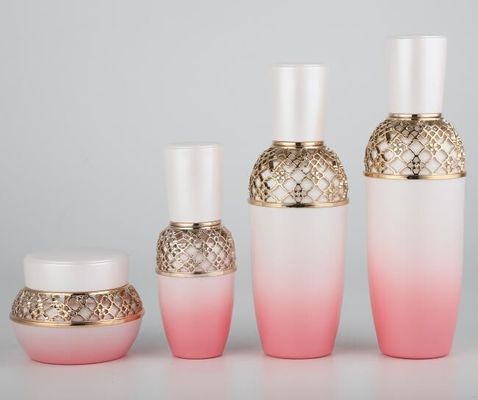 Van de Lotionflessen van glas Kosmetische Flessen de Roomkruiken Skincare die OEM verpakken