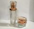 Flessen Skincare-van de luxe de Transparante Room Verpakking/Glas Kosmetische Fles Zes Kanten