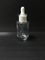 60ml Flessen van het glas de Kosmetische Druppelbuisje/Etherische oliënflessen Skincare die OEM verpakken