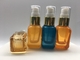SGS ISO MSDS de Oranje Blauwe 20ml Fles van de Glaspomp voor Lotion en Serum