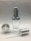Van de het Druppelbuisjefles 30ml van het luxe het Duidelijke Glas Zilveren Druppelbuisje voor Serumetherische olie
