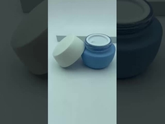 Cosmetische verpakking 30G gelcrème pot met witte plastic dop Verpakking Fles Fles