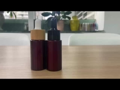 de flessen van het glasdruppelbuisje