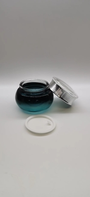 Bolvormige Glazen Pot Voor Gezichtscrème 50 Gram Luxe Design