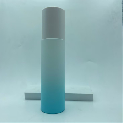 Cosmetische verpakking Huidverzorging Lichte blauwe toner glasfles met schroefkap