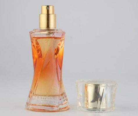 Van het Parfumflessen van de verstuiversspuitbus Lege van het het Aluminium Gouden Metaalglb Glas de Geurfles