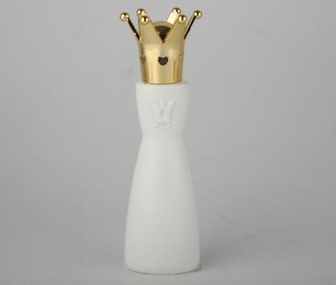30ML de Fles van de de Flessennevel van het glasparfum met Koningin Schroefdeksel Skincare en Make-up Verpakking