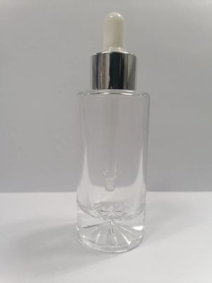 OEM Flessen van het het Glas40ml Kosmetische Druppelbuisje van Skincare van Etherische oliënflessen de Verpakkende