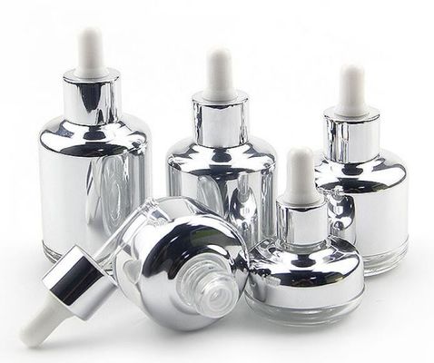 Het opnieuw gebruiken van de Flessen die van de het Glasetherische olie van 20ml 60ml voor Skincare OEM met verschillende druppelbuisjevorm verpakken