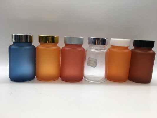 De doorzichtige Berijpte Fles van de Glascapsule galvaniseert MSDS voor Drugs