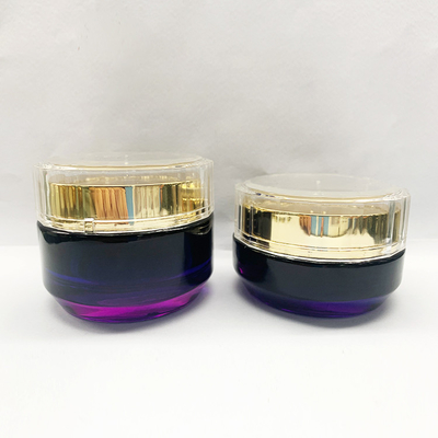 De ronde Rechte Kruiken die van de Glasroom Gram 30 van 50g voor Kosmetische Verpakking berijpen
