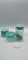 Cosmetische glazen lotionflessen Kruik Cilindervorm Klassiek ontwerp 100 ml
