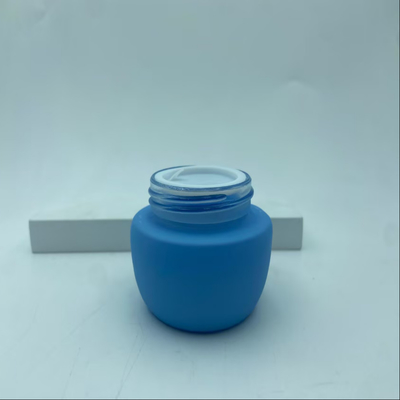 Cosmetische verpakking 30G gelcrème pot met witte plastic dop Verpakking Fles Fles