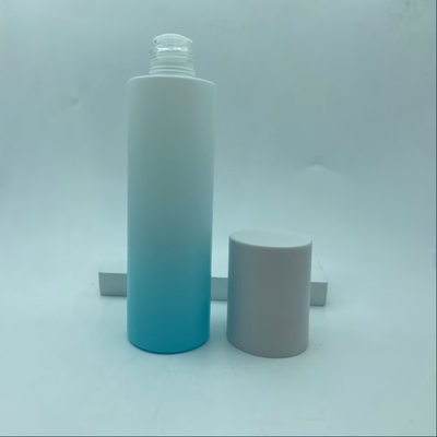 Cosmetische verpakking Huidverzorging Lichte blauwe toner glasfles met schroefkap