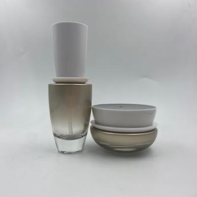 Lotionfles Cosmetische Fles met Pomp en Dop Crèmepot Cosmetische Verpakking OEM