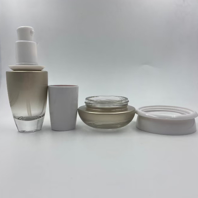 Lotionfles Cosmetische Fles met Pomp en Dop Crèmepot Cosmetische Verpakking OEM