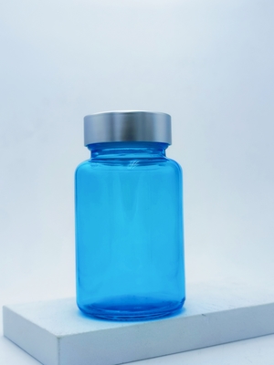 100ml Glazen Capsule Fles Haar Supplement Fles Ronde Capsule Glas Voor Oogserum En Gezichtsserum OEM
