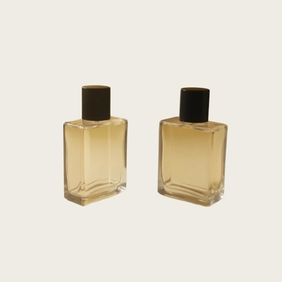 25 ml Parfumglasfles Flat Rectangle OEM Private Label Cosmetische verpakking Fles Fabrikant