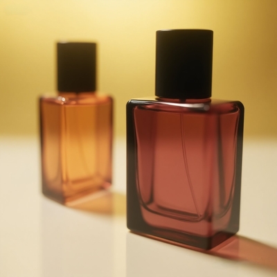 25 ml Parfumglasfles Flat Rectangle OEM Private Label Cosmetische verpakking Fles Fabrikant