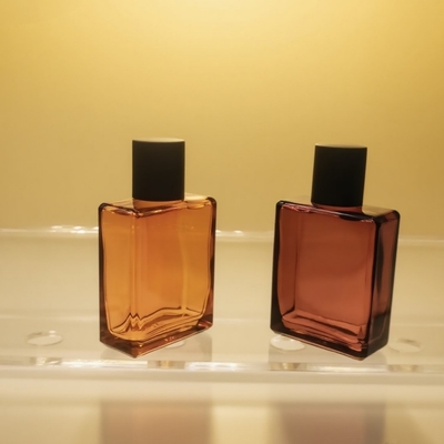 25 ml Parfumglasfles Flat Rectangle OEM Private Label Cosmetische verpakking Fles Fabrikant