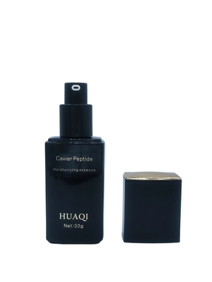Groothandel Luxe 30ml Vierkante Make-up Primer Serum Pompfles voor Cosmetica met Aangepaste Logo Afdrukdop