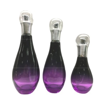 Komvormige Glas Kosmetische Containers/de Lotionflessen van de Huidzorg/Pompflessen die verpakken