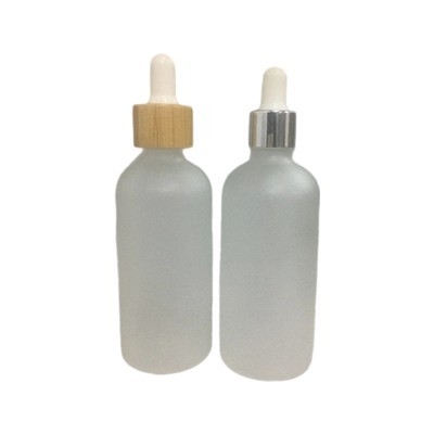 van het het Glasdruppelbuisje van 100ml 120ml Berijpt de Flessenschroefdeksel MSDS voor Etherische olie