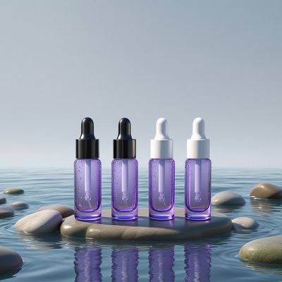 Milieuvriendelijke 10ml Ronde Oogcrème Druppelfles - Sample Essentiële Olie Fles voor Oogverzorging met Aangepast Logo