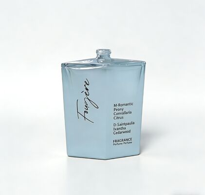Best verkochte parfumdop met diamantpatroon 100ml Distinct Edges High-end parfumfles