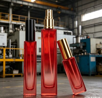 Schroefopsproei glasfles voor cosmetica 5 ml 10 ml draagbare parfum opvulglasfles