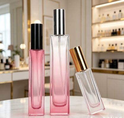Schroefopsproei glasfles voor cosmetica 5 ml 10 ml draagbare parfum opvulglasfles