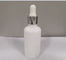 50ml het witte van de de Flessen Kosmetische Etherische olie van het Glasdruppelbuisje Embleem en de Kleur Container Aangepaste