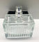 van de het Flessenglasspuitbus van het rechthoek50ml Surlyn Leeg Parfum de Flessen Transparant ontwerp