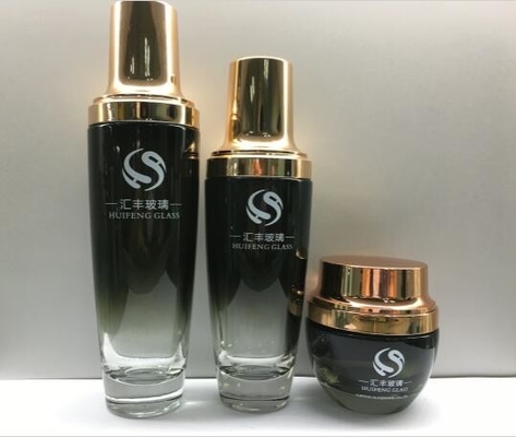 Custom Cosmetic Cream 20g 120ml Glas cosmetische pot met verschillende kleuren en decoratie