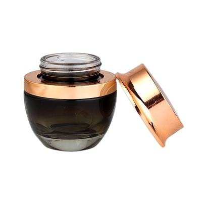 Custom Cosmetic Cream 20g 120ml Glas cosmetische pot met verschillende kleuren en decoratie