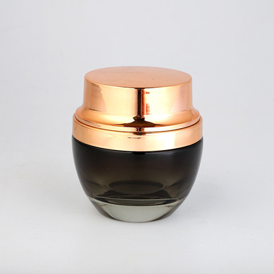 Custom Cosmetic Cream 20g 120ml Glas cosmetische pot met verschillende kleuren en decoratie